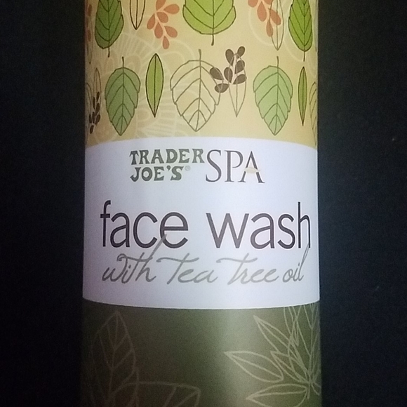 trader joe's spa face wash
